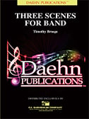 Three Scenes for Band Concert Band sheet music cover